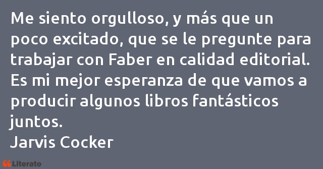 Frases de Jarvis Cocker