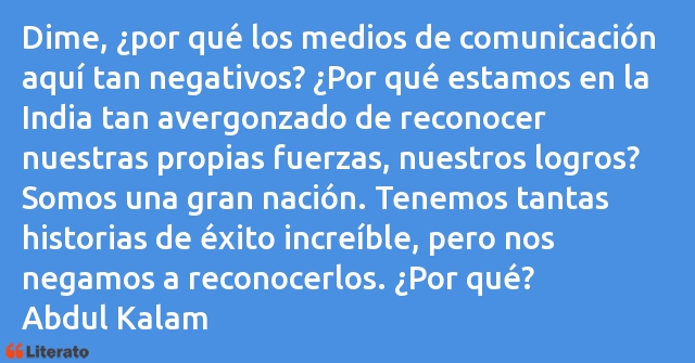 Frases de Abdul Kalam