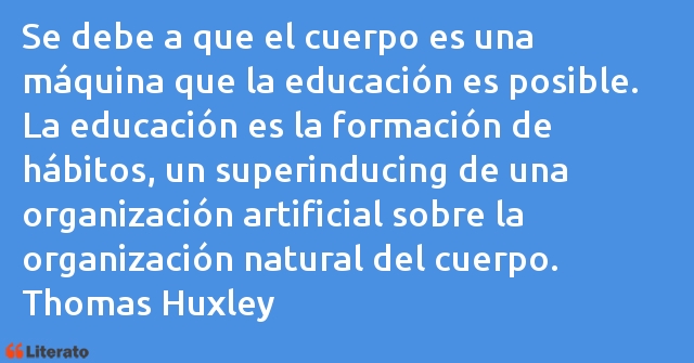 Frases de Thomas Huxley