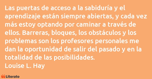 Frases de Louise L. Hay