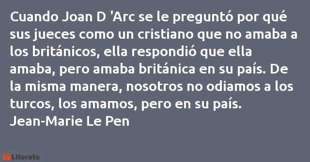 Frases de Jean-Marie Le Pen