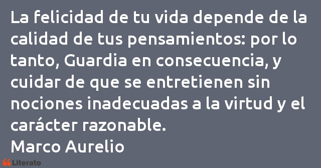 Frases de Marco Aurelio