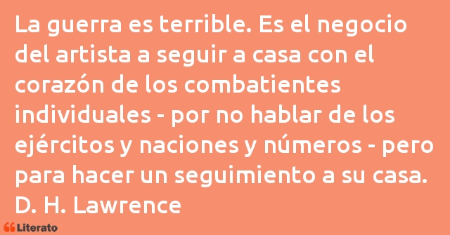 Frases de D. H. Lawrence