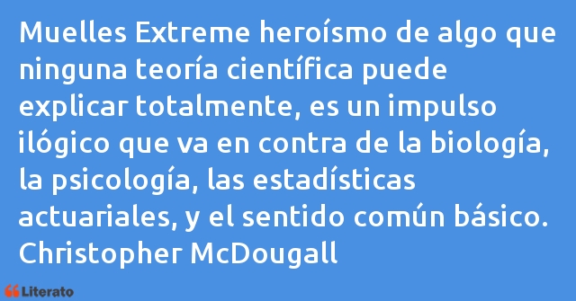 Frases de Christopher McDougall