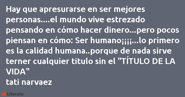 Frases de tati narvaez