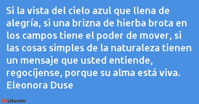 Frases de Eleonora Duse