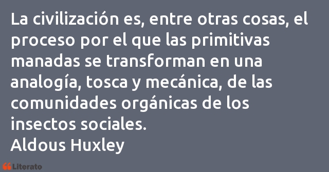 Frases de Aldous Huxley