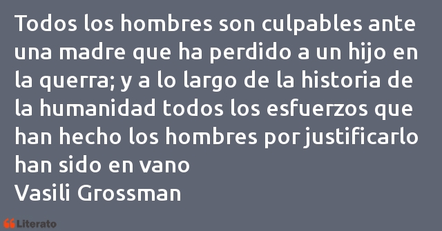 Frases de Vasili Grossman