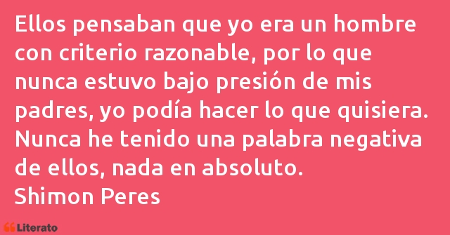 Frases de Shimon Peres