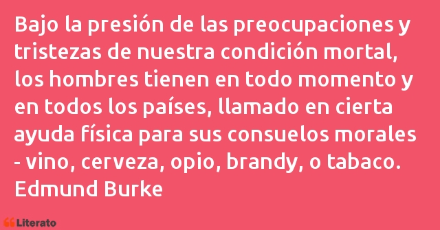 Frases de Edmund Burke