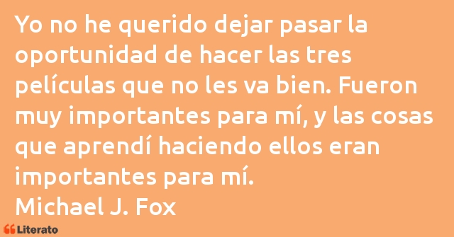 Frases de Michael J. Fox