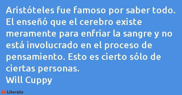 Frases de Will Cuppy