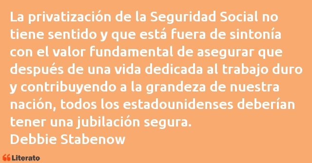 Frases de Debbie Stabenow