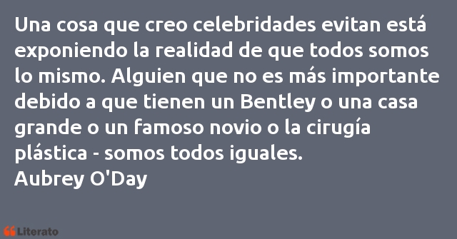 Frases de Aubrey O'Day