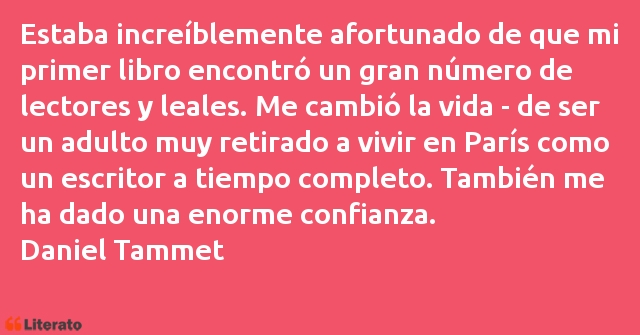 Frases de Daniel Tammet