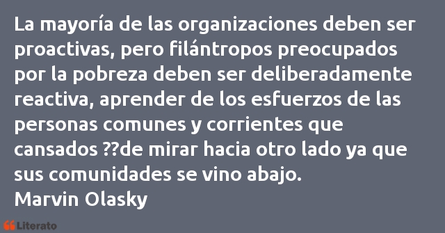 Frases de Marvin Olasky