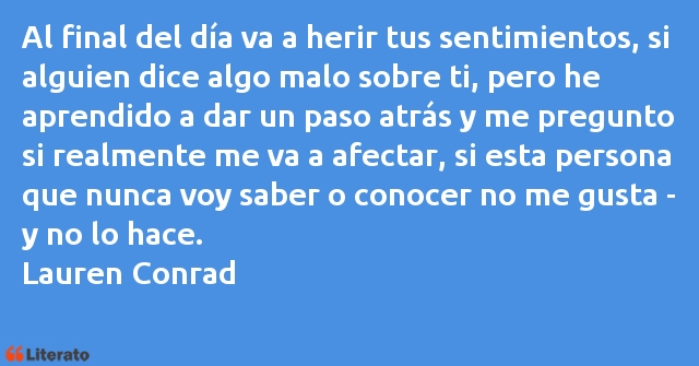 Frases de Lauren Conrad