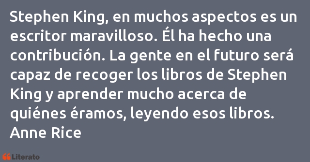 Frases de Anne Rice