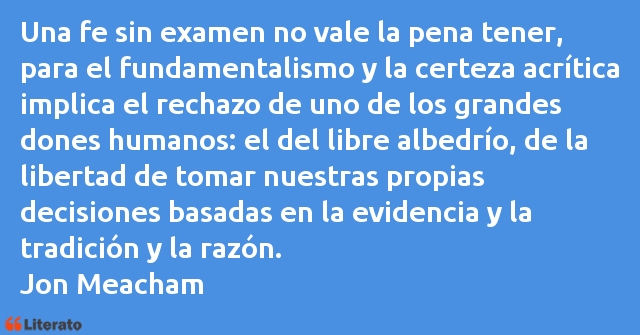 Frases de Jon Meacham