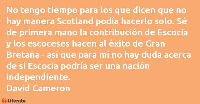 Frases de David Cameron