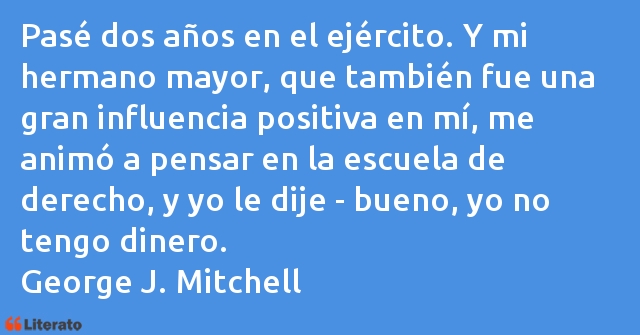 Frases de George J. Mitchell