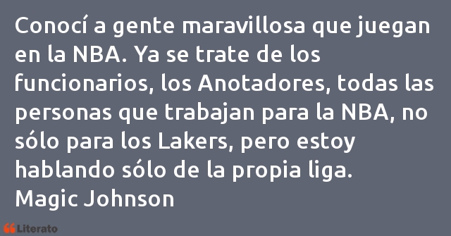 Frases de Magic Johnson