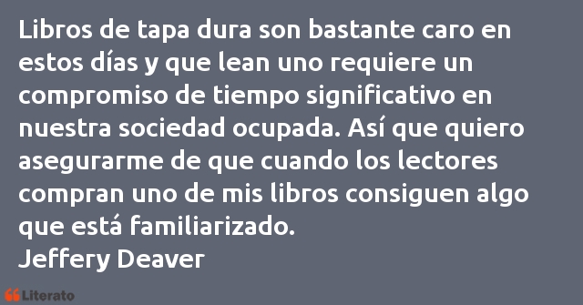 Frases de Jeffery Deaver