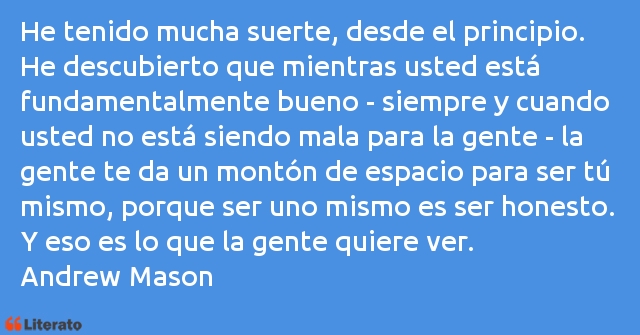 Frases de Andrew Mason