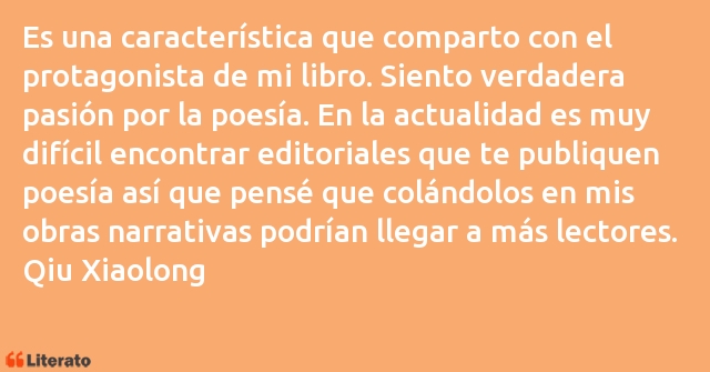 Frases de Qiu Xiaolong