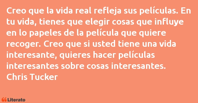 Frases de Chris Tucker