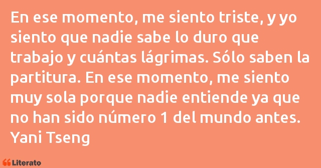 Frases de Yani Tseng