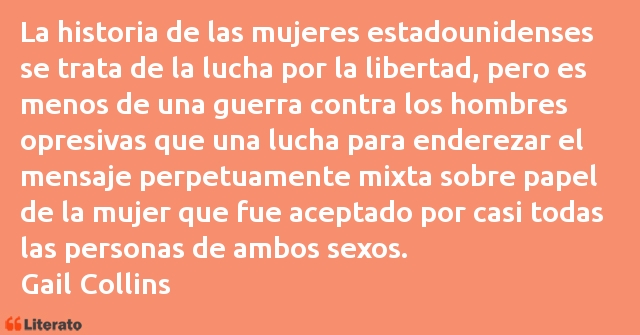 Frases de Gail Collins