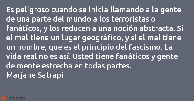 Frases de Marjane Satrapi