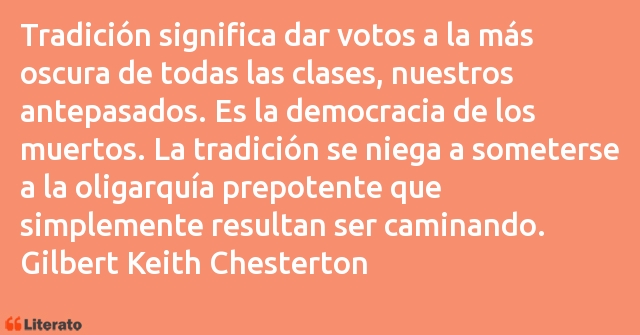 Frases de Gilbert Keith Chesterton