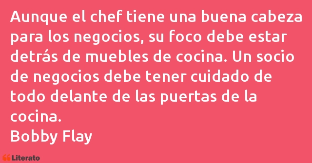 Frases de Bobby Flay