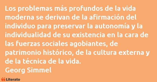 Frases de Georg Simmel