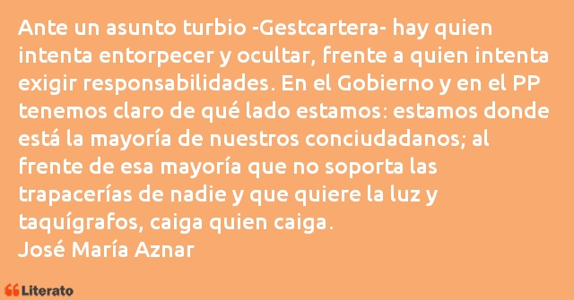 Frases de José María Aznar