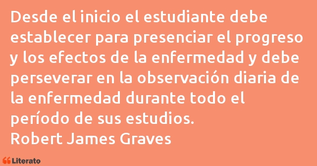 Frases de Robert James Graves