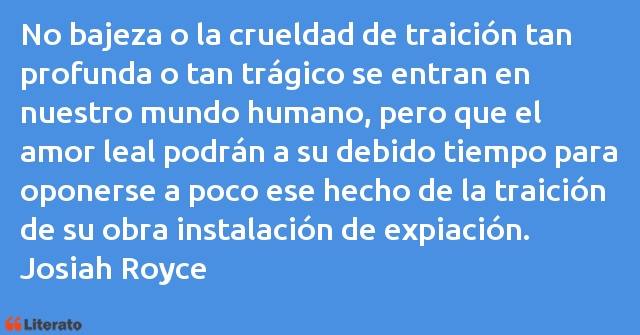 Frases de Josiah Royce