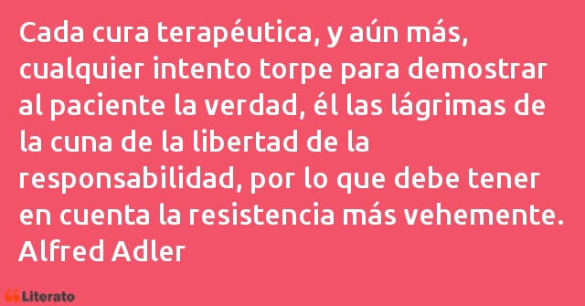 Frases de Alfred Adler