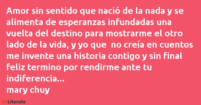 Frases de mary chuy