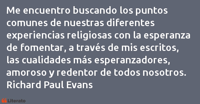 Frases de Richard Paul Evans