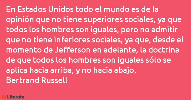 Frases de Bertrand Russell