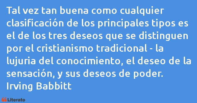 Frases de Irving Babbitt