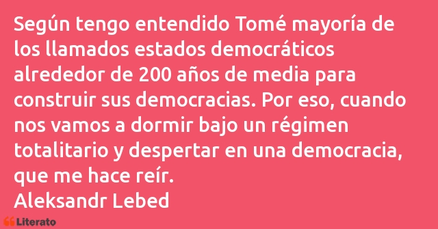 Frases de Aleksandr Lebed