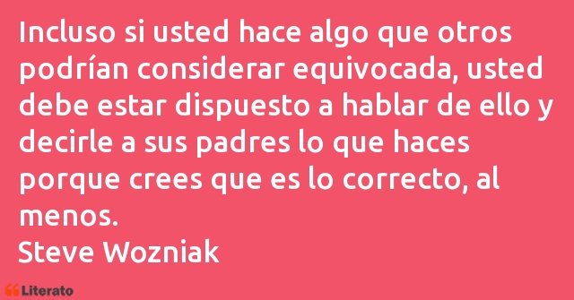 Frases de Steve Wozniak