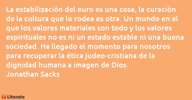 Frases de Jonathan Sacks