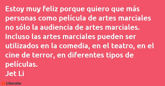 Frases de Jet Li