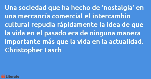 Frases de Christopher Lasch