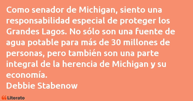 Frases de Debbie Stabenow